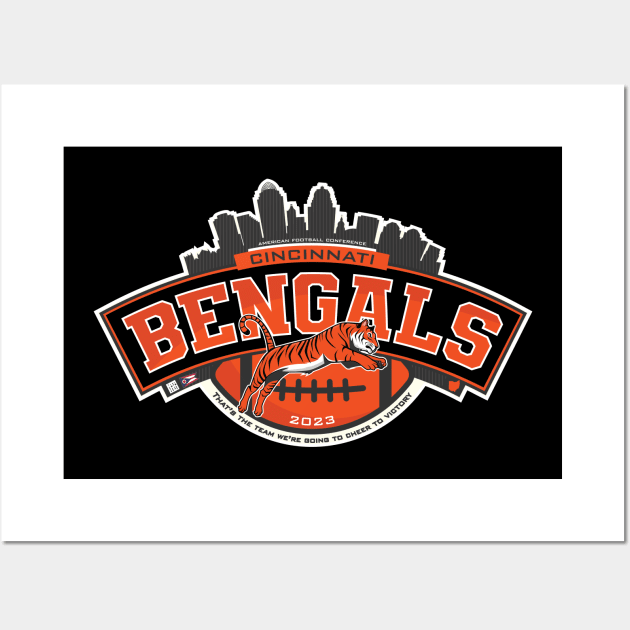 Bengals 2023 Wall Art by Nagorniak